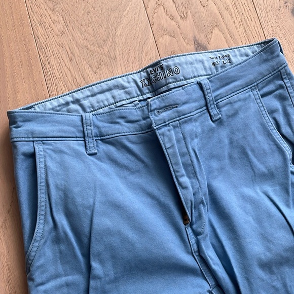 Levi’s XX CHINOS Slim Taper Pants W31 L32 Blue - Picture 4 of 7